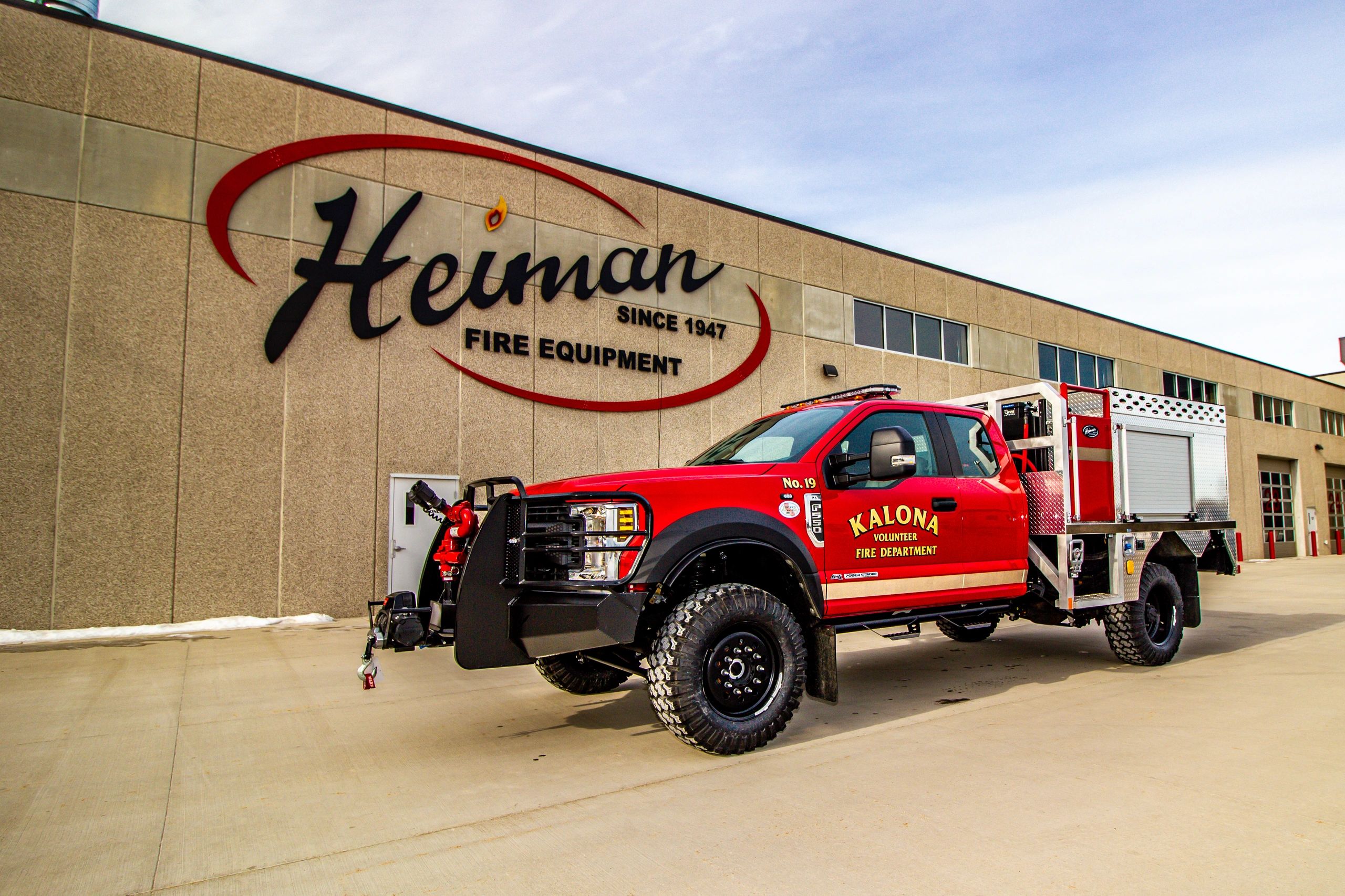 Kalona, IA Fire Dept. Heiman Fire Wildland